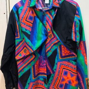 Fun western shirt (vintage?)